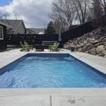 Olympia 12 12'x24' Swimming Pool in Ocean Blue in Reno, Nevada